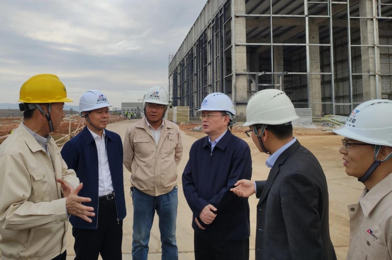 江西省吉安市委常委、副市長漆海云一行    來我司江西子公司實地巡察(圖1)